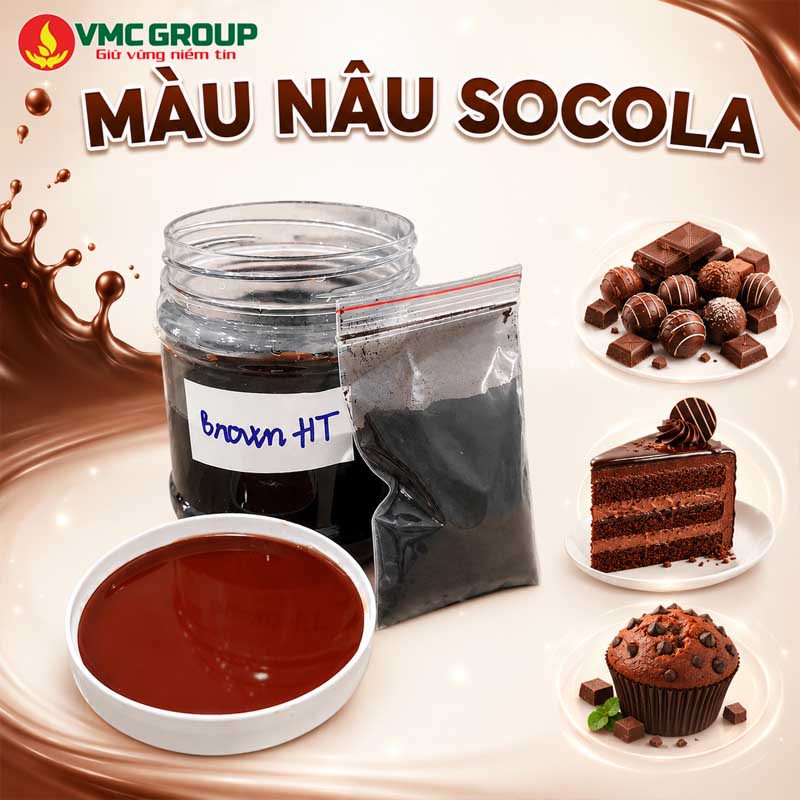 Màu nâu Socola