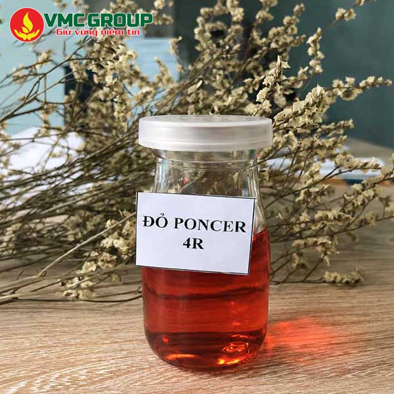 PONCEAU 4R mau do PONCEAU 4R - màu đỏ cờ