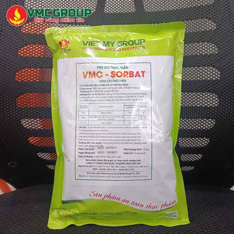 PHỤ GIA BẢO QUẢN VMC SORBAT - Ảnh 3