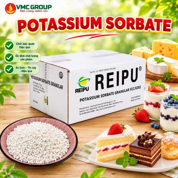 Chất bảo quản Potassium Sorbate
