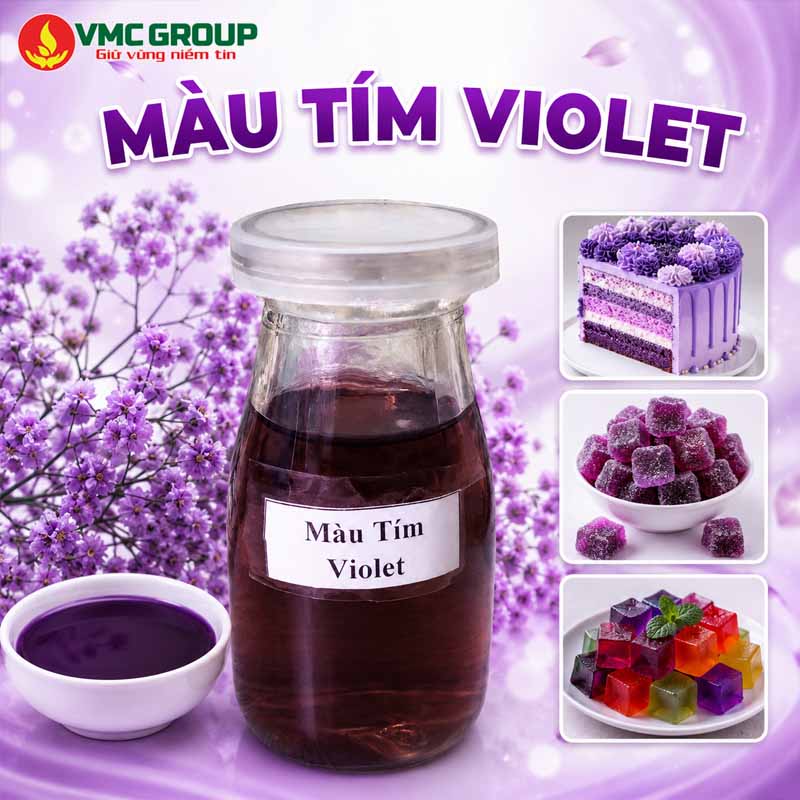 Màu tím thực phẩm