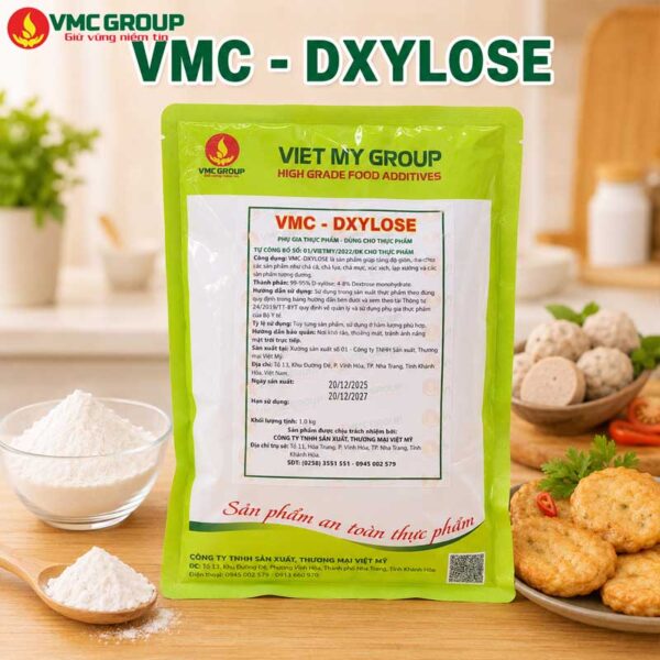 VMC DXylose tạo màu vàng tự nhiên cho cá viên chiên