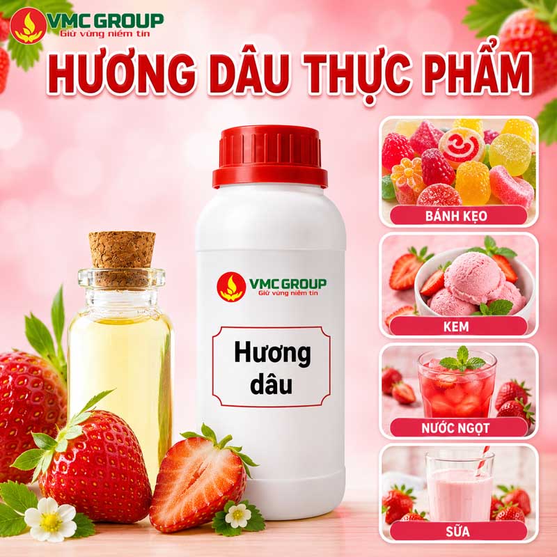 huong dau thuc pham