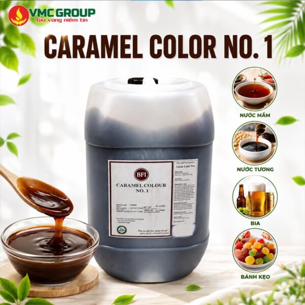 mau thuc pham caramel color no 1