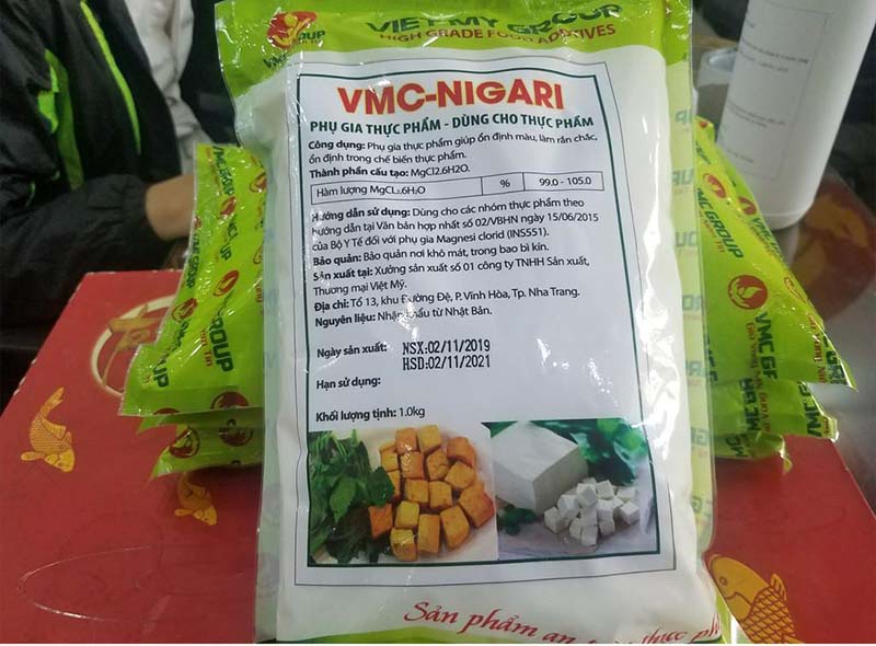 VMC NIGARI tao dong cho dau hu goi 1kg VMC NIGARI tao dong cho dau hu goi 1kg