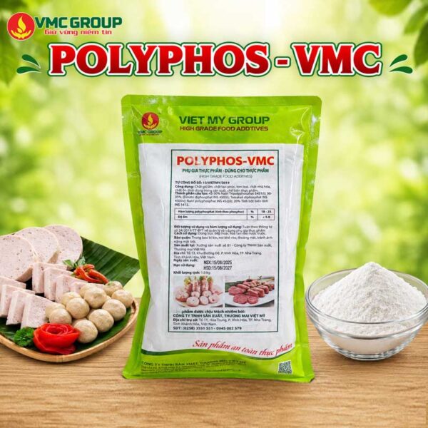 POLYPHOS VMC phụ gia thay thế hàn the