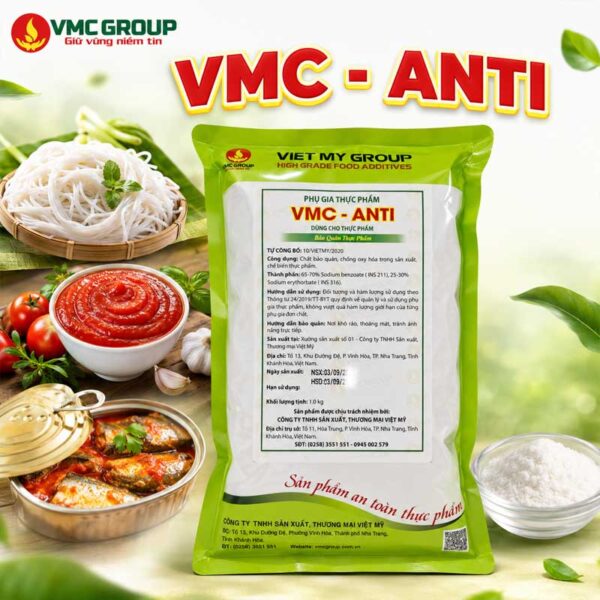 vmc - anti chất bảo quản
