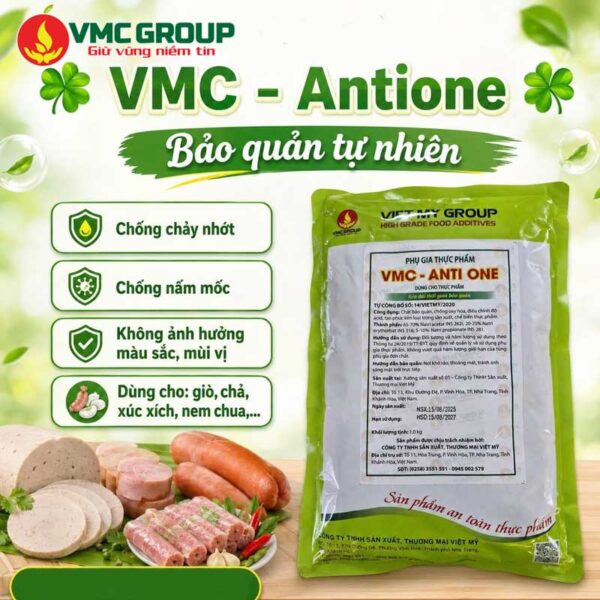 VMC anti one - phụ gia bảo quản tự nhiên