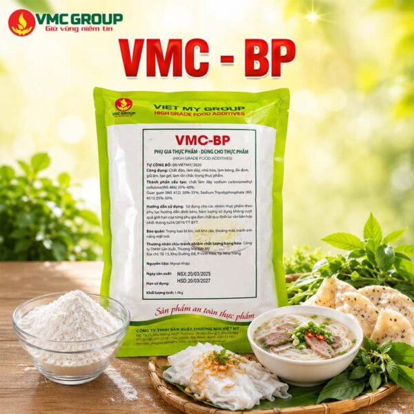 Phụ gia VMC BP tạo độ bóng và dai cho bún mì phở