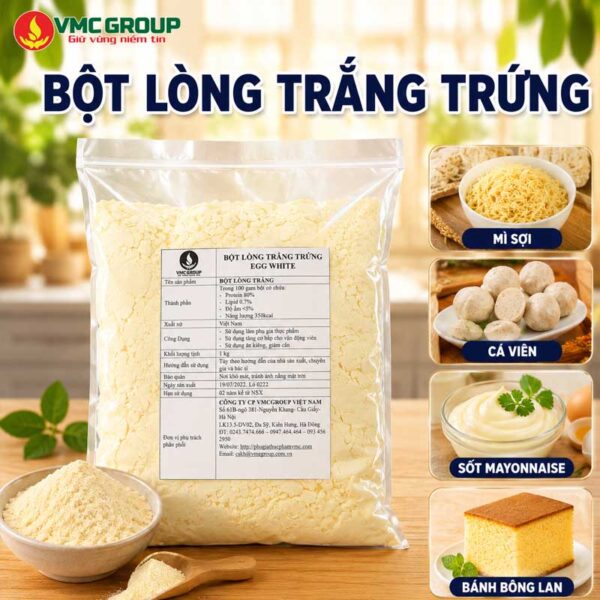 Bột lòng trắng trứng