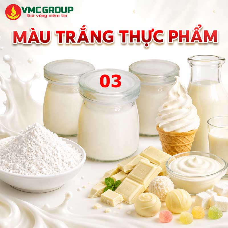 Màu trắng thực phẩm