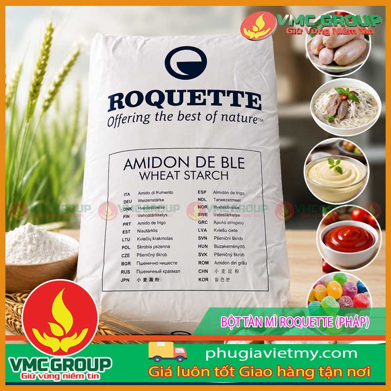 BÁN BỘT TÀN MÌ ROQUETTE (PHÁP)