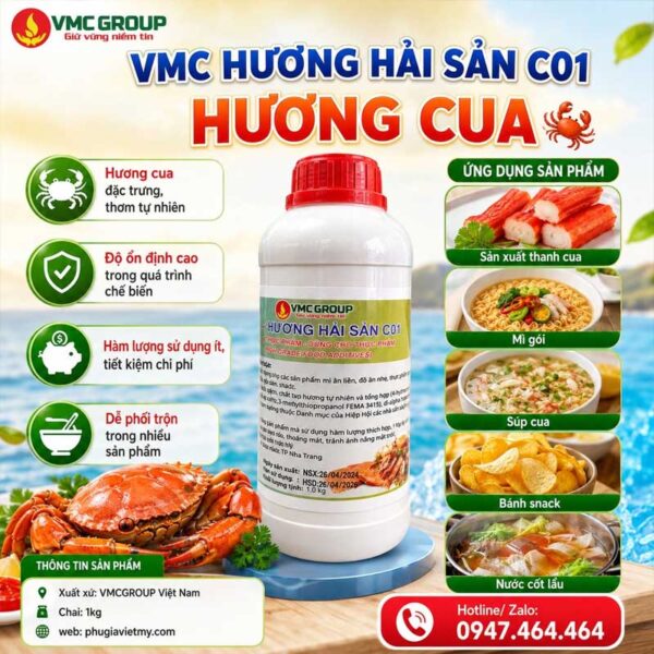 Hương cua thực phẩm