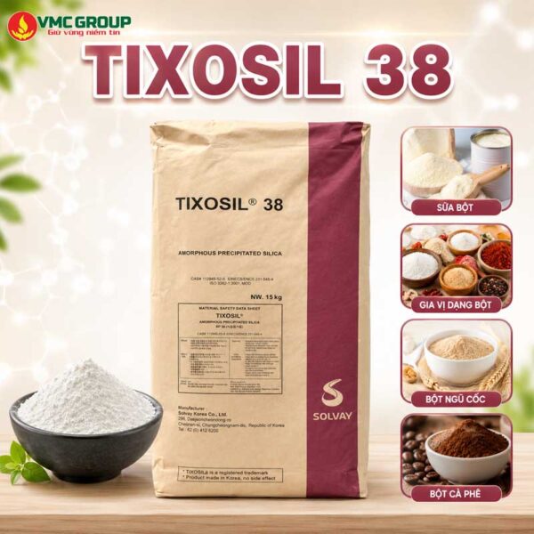 Chất chống đông vón Tixosil 38