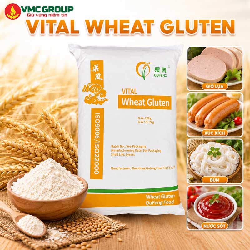 vital wheat gluten hang qufeng food bao 25kg