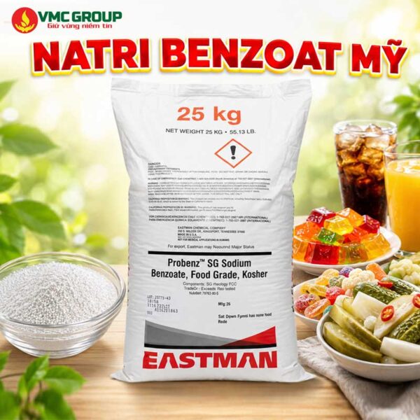 Chất bảo quản Natri Benzoat Mỹ