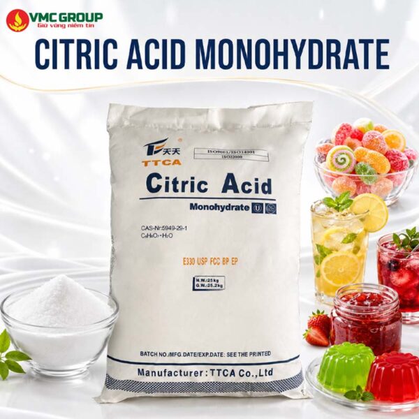 citric acid monohydrate hang ttca