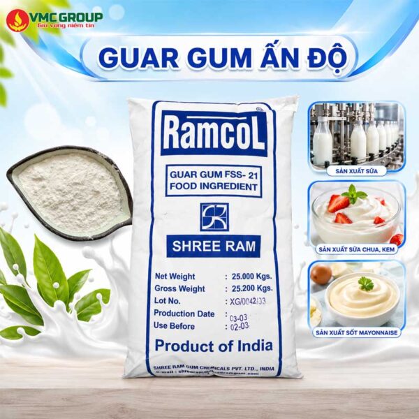 Chất tạo đặc Guar Gum Ấn Độ