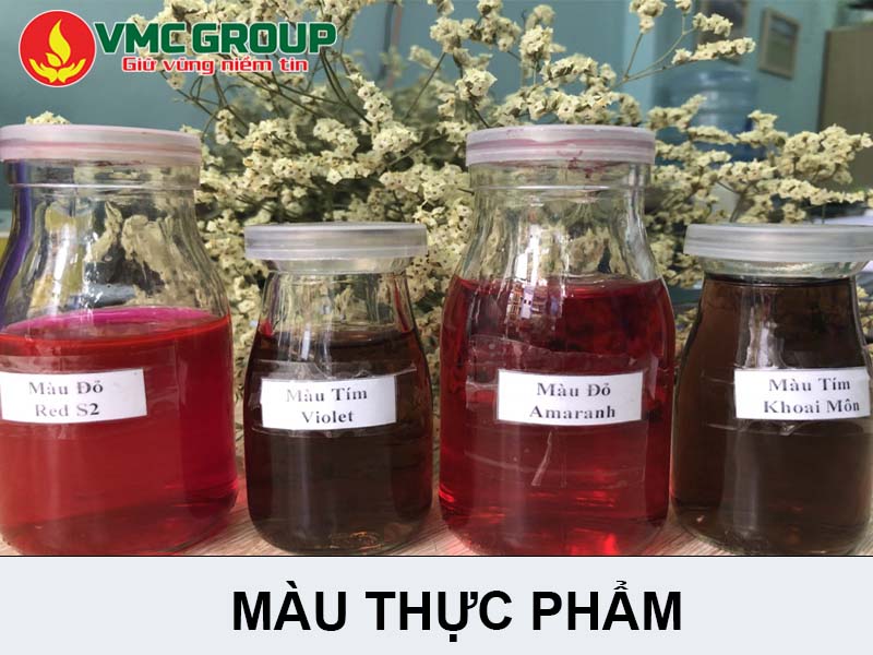 Màu thực phẩm nên pha trước khi sử dụng
