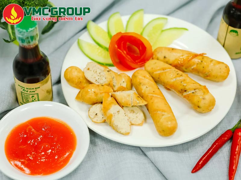 Hương gà dùng trong sản xuất xúc xích - giò gà