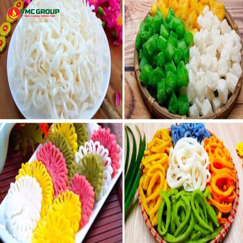 Làm mứt bằng màu thực phẩm