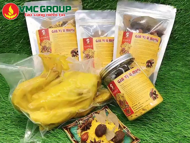 Ứng dụng của hương gà - Sản xuất gia vị gà ủ muối