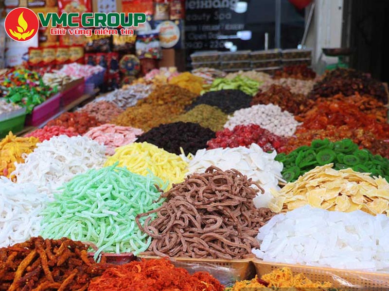 Ứng dụng màu thực phẩm trong sản xuất mứt