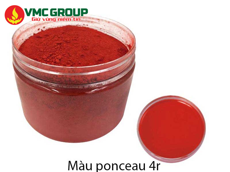 Màu Ponceau 4R là gì?