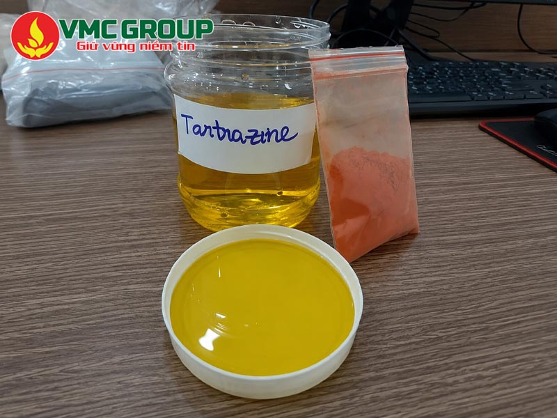 Giới thiệu về màu vàng Tartrazine