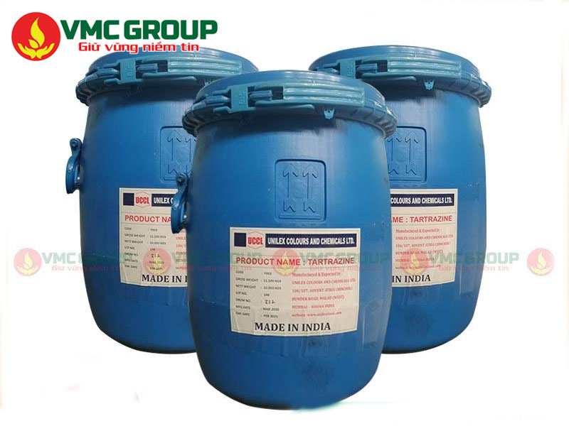 Mua màu Tartrazine thực phẩm giá tốt tại Phụ gia Việt Mỹ