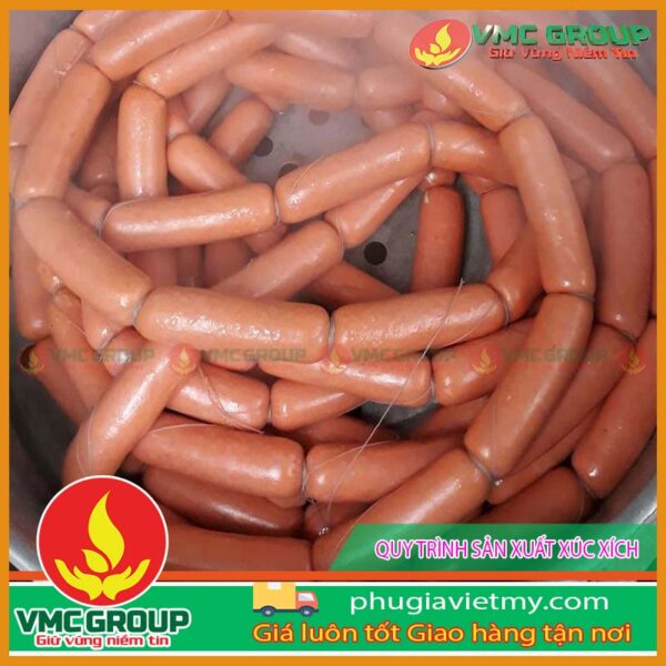 Quy trình sản xuất xúc xích