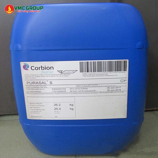 SODIUM LACTATE – PURASAL® S – NATRI LACTAT HÀNG PURAC THÁI LAN CAN 25KG - Ảnh 3