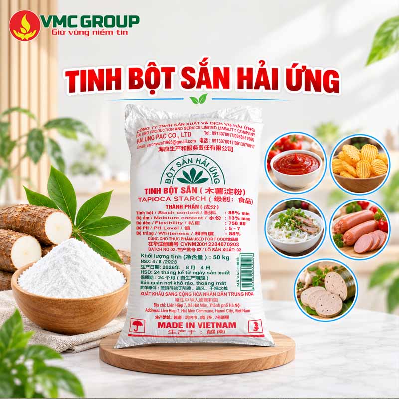 tinh bot san hai ung dung trong thuc pham