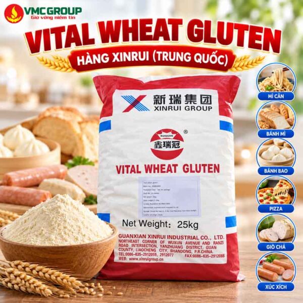 WHEAT GLUTEN - VITAL WHEAT GLUTEN HÀNG XINRUI TRUNG QUỐC